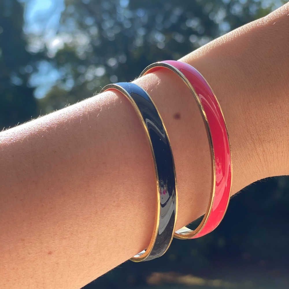 Two Jcrew Bangle Bracelets - image 1